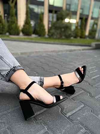 Nivelle Босоніжки жіночі NIVELLE 1896/8010-8048 чорні (літо, замша натуральна) (3699) Коломия