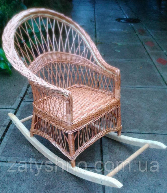 Кресло качалка плетеное Киев - изображение 2