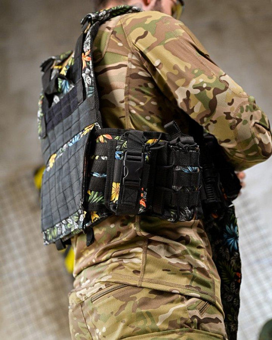 Плитоноска 4 быстрых сброса с напашником NETFLIX VTM   ПП4638 Одесса - изображение 5