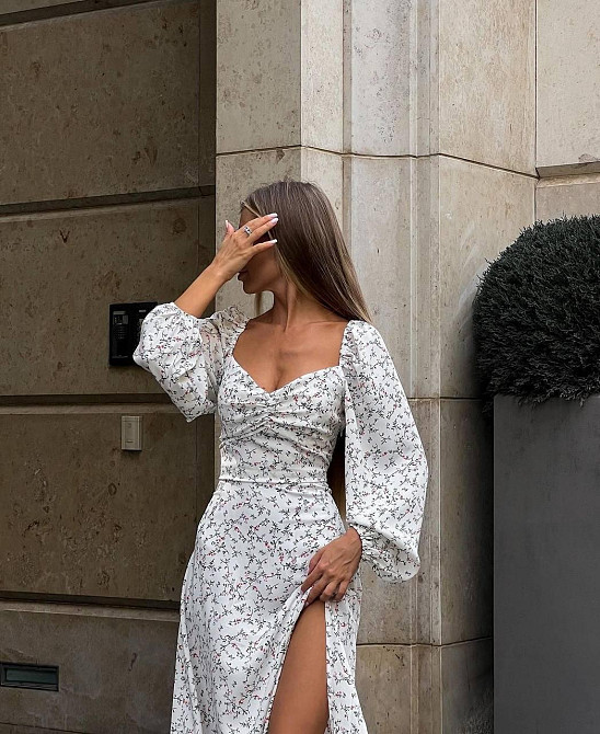 Жіноча романтична чарівність із розрізом софт 44/46 Одеса - фото 6