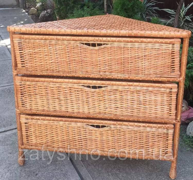 Комод  плетеный угловой из лозы Киев - изображение 5