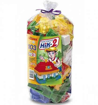 Детский конструктор НИК-2 70897, 103 большие детали Винница
