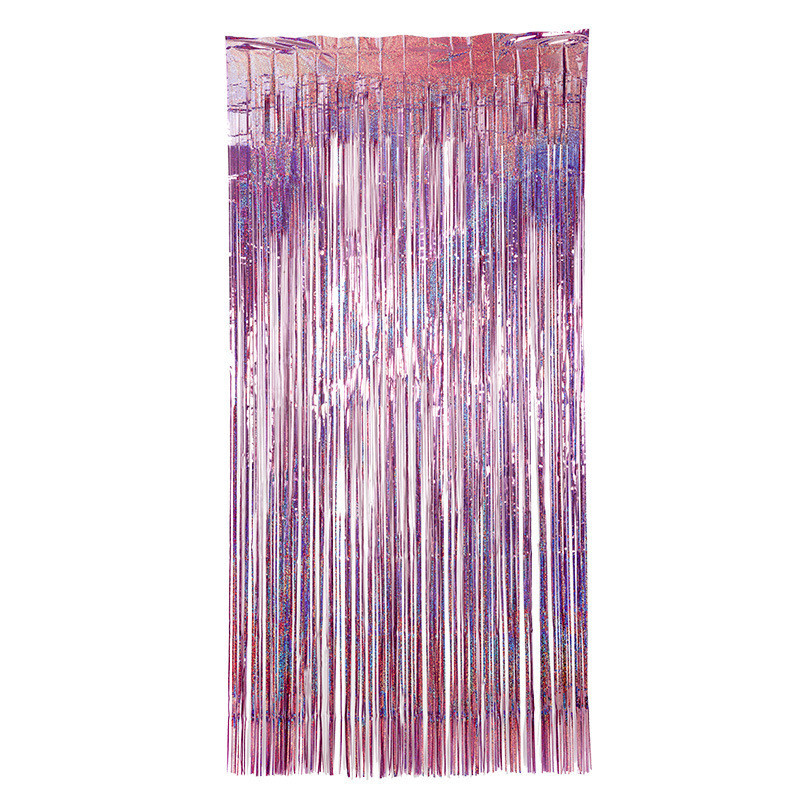 Дощик для фотозони з голограмою 1 м на 1 м рожевий Київ - фото 5