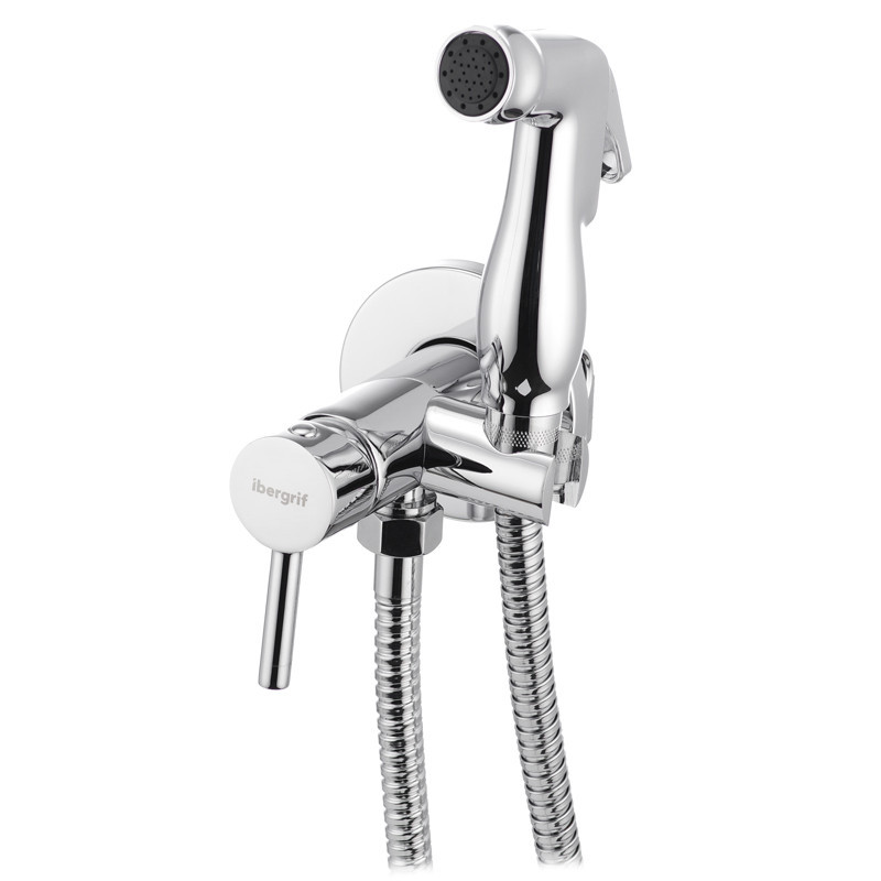 Смеситель для гигиенического душа с лейкой Ibergrif M22004 IB0082 Харьков - изображение 2