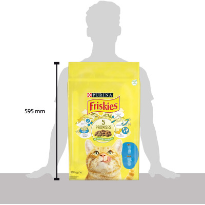Сухий корм для кішок Purina Friskies зі смаком лосося й овочів 10 кг (5997204515469) Вінниця - фото 4