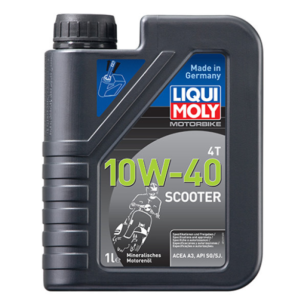 LIQUI MOLY Олива для 4-тактних двигунів - Motorbike 4T 10W-40 Scooter 1л. Коломия - фото 1