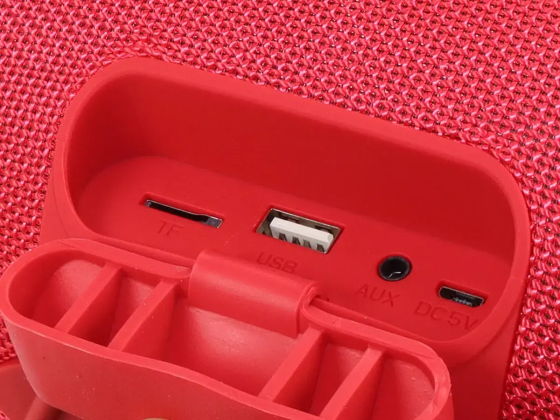 Bluetooth колонка B6S с RGB-подсветкой, 12Вт, 2 динамика, IPX5 влагозащита, USB, TF-карта Киев