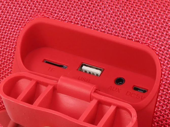Bluetooth колонка B6S с RGB-подсветкой, 12Вт, 2 динамика, IPX5 влагозащита, USB, TF-карта Киев - изображение 5
