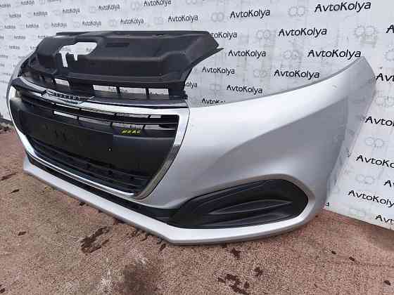 Бампер передній в зборі Peugeot 208 Lift 2015-2019 (9810513777) Ковель