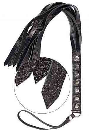 Флогер S&M Fancy Leather Floger Black Sex Aura Київ