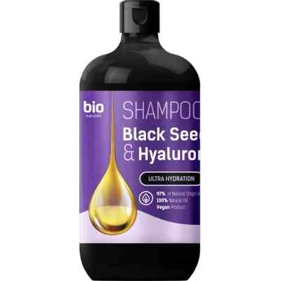 Шампунь Bio Naturell Black Seed Oil &amp; Hyaluronic Acid 946 мл (4820168434075) Вінниця