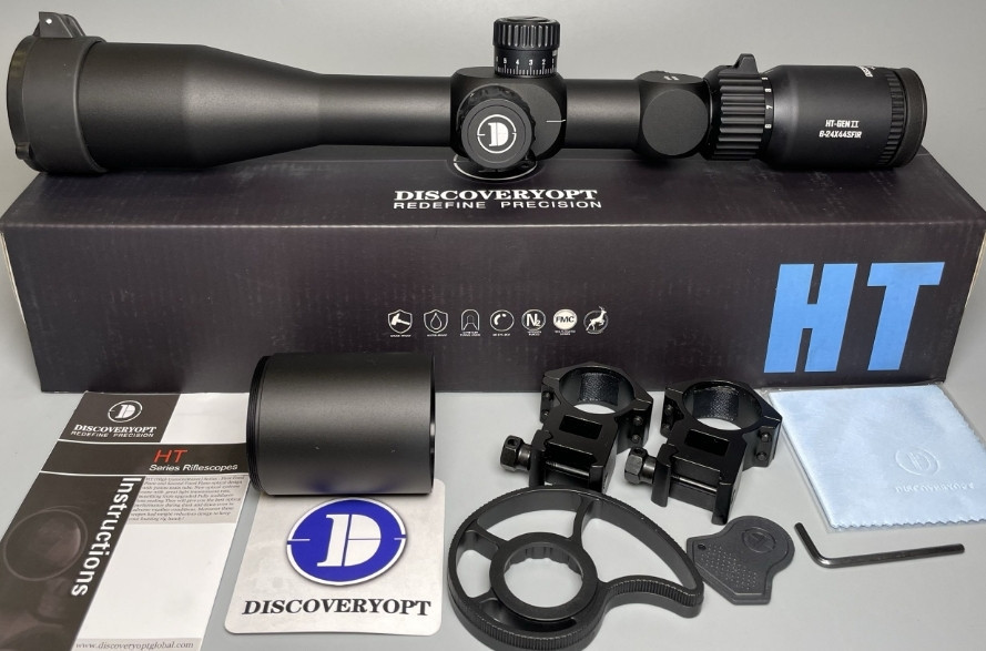 Оптичний приціл Discovery HT 6-24x44 SFIR FFP GEN II Київ - фото 5