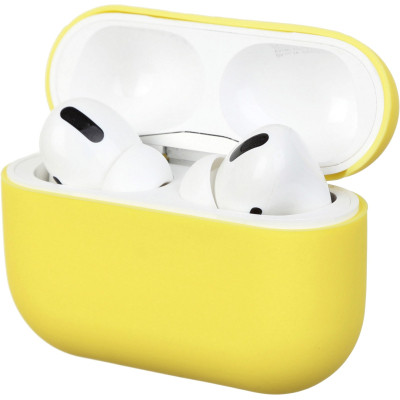 Чехол для наушников Armorstandart Ultrathin Silicone Case для Apple AirPods Pro Golden (ARM55965) Винница - изображение 1