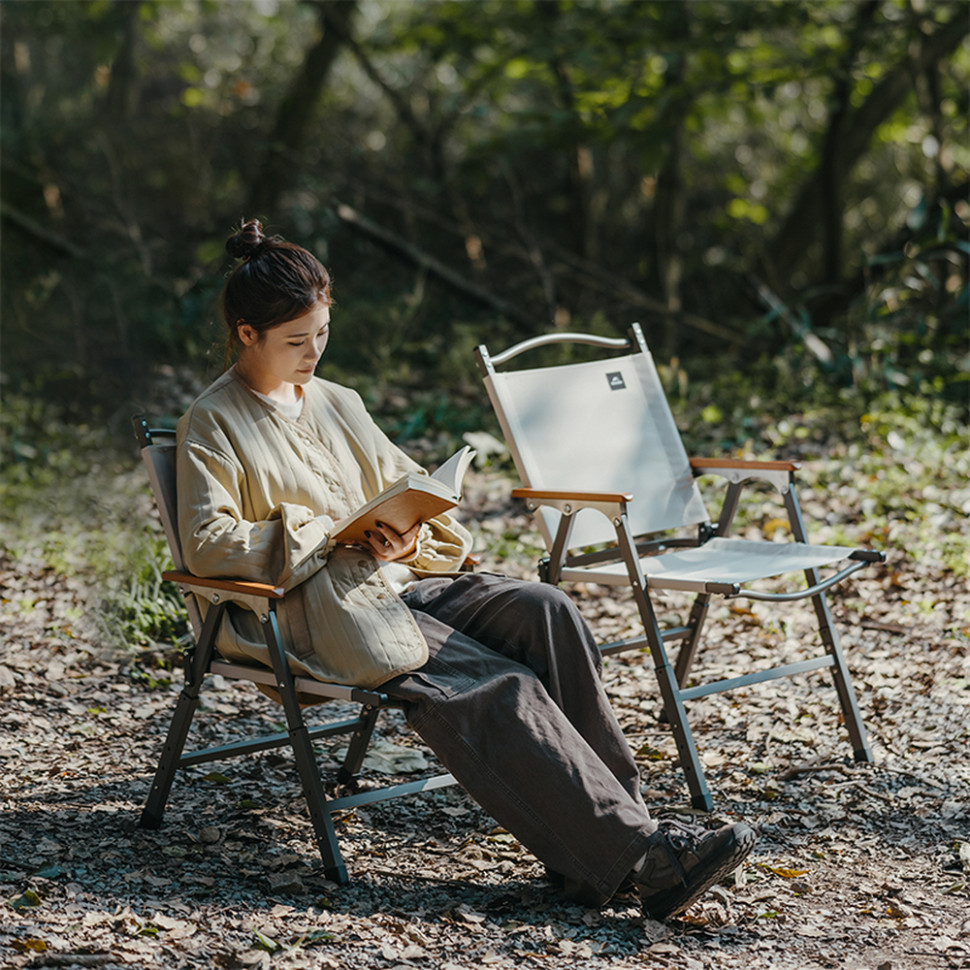 Кресло складное Naturehike CNK2550JJ010 сталь (Бежевий) Винница - изображение 4