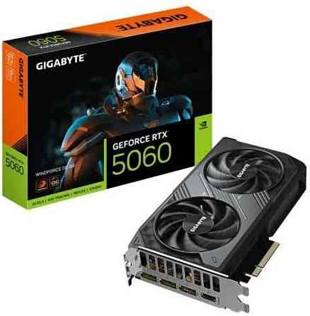 Gigabyte GeForce RTX 5060 Windforce OC 8GB GDDR7 DLSS4 Киев