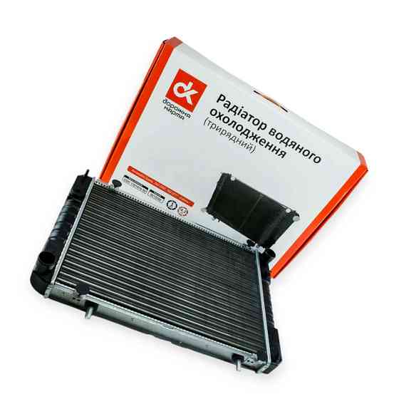 Радіатор двигуна ГАЗ 3302 3-х рядний новий зразок DK охолодження Мукачево