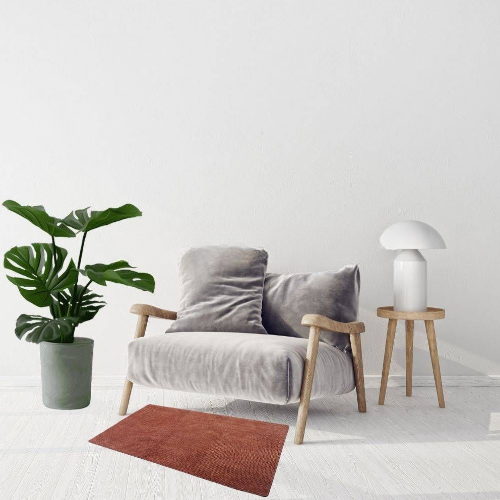 Килим універсальний для підлоги ТМ Dariana Шелл 68*120см коричневий Житомир