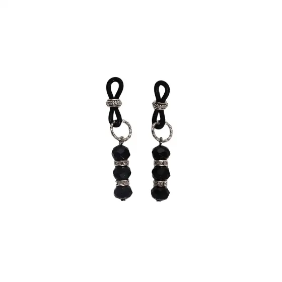 Прикраса на соски Art of Sex - Giulia, колір чорний Львов