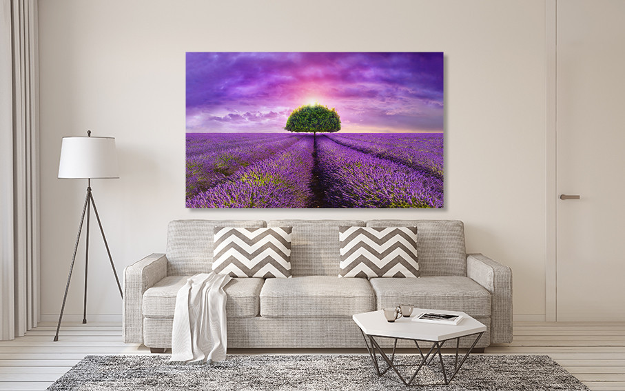 Картина холст в гостиную / спальню  Лаванда   MLP_187 80х160см Киев - изображение 2