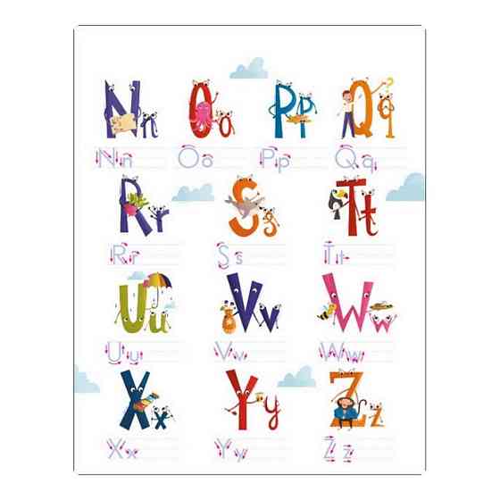 Навчальний зошит English for kids: My Funny ABC Sticker Book 20904 з наклейками Вінниця