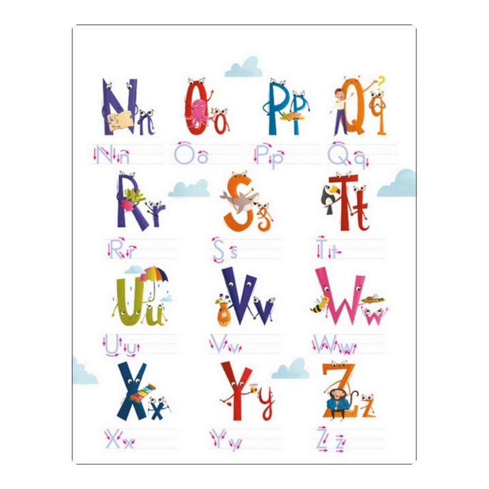 Обучающая тетрадь English for kids: My Funny ABC Sticker Book 20904 с наклейками Винница - изображение 3