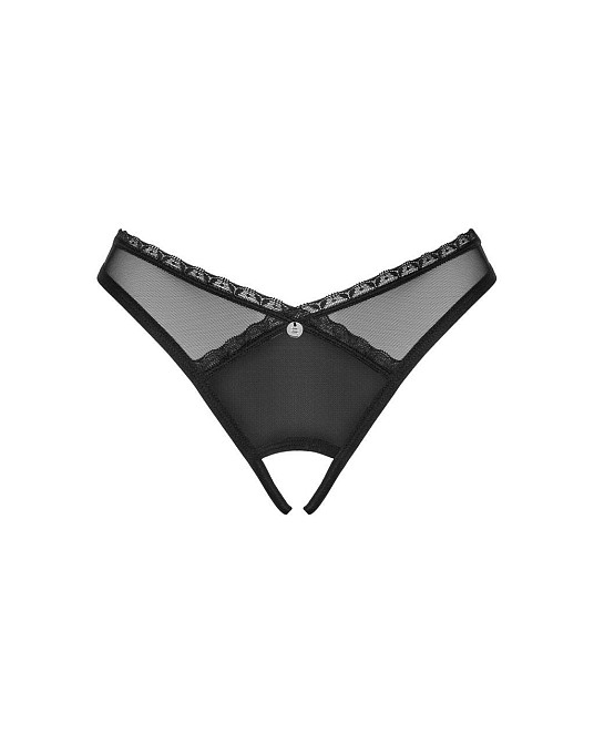Трусики з доступом Obsessive Latinesa crotchless thong XL/2XL Новинка Sex Aura Київ - фото 5
