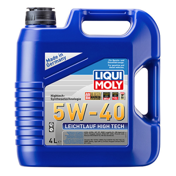 LIQUI MOLY Синтетична моторна олива - Leichtlauf High Tech 5W-40 4л. Коломыя - изображение 1
