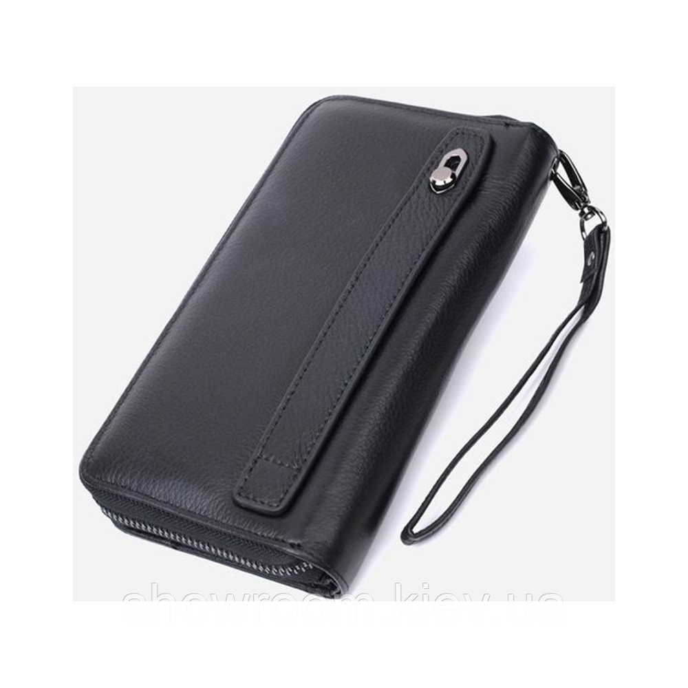 Мужской кожаный вместительный клатч Leather Collection (572) Киев - изображение 8