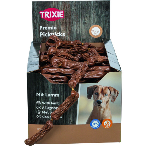 Ласощі Trixie Premio Picknicks для собак Сосиски з ягням 8 см 8 г 200 шт Київ - фото 2
