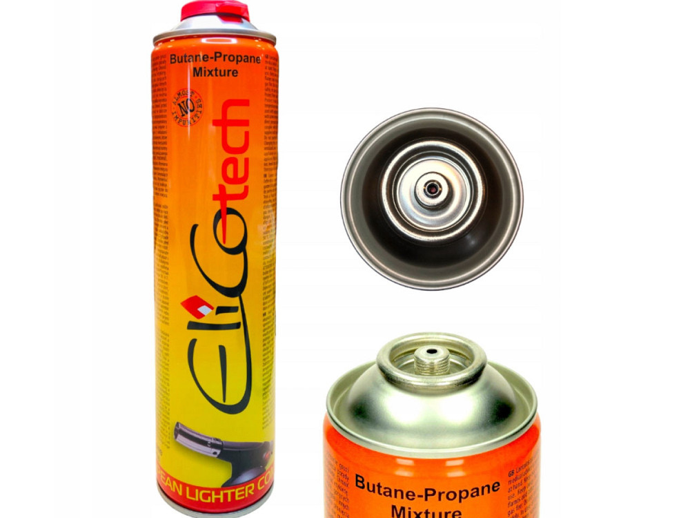 Газовий картридж різьбовий ElicoTech 330 гр 600 мл 777673 Код: 013600 Рівне - фото 4