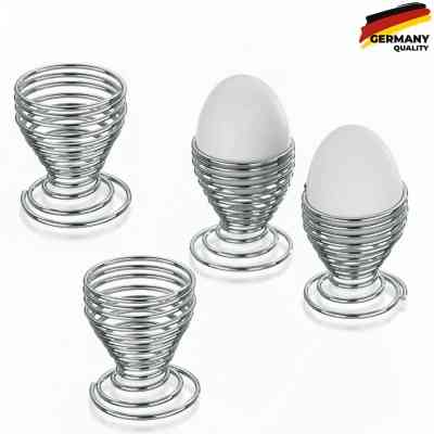 Аксесуар кухонний Kela Набір підставок для яєць Globul 5х6 см 4 шт (17580) Вінниця