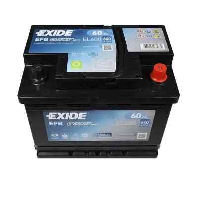 Аккумулятор автомобильный EXIDE START-STOP EFB 60A (EL600) Винница