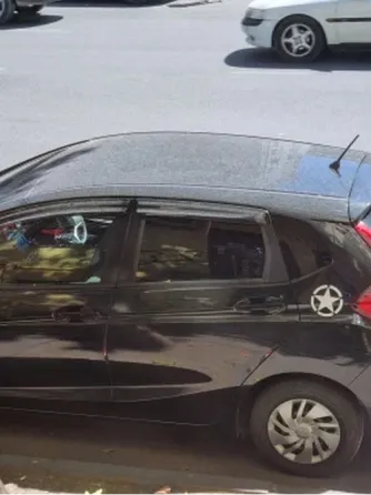 Наклейка на авто Звезда белая Большая 19х19 см Киев