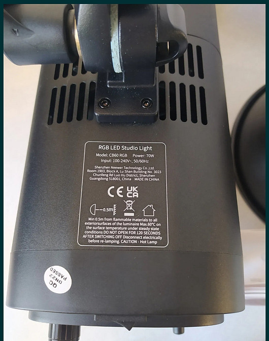 Свет: Newer CB60 RGB 70w.LED. Киев - изображение 2