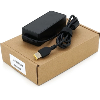 Блок питания к ноутбуку Merlion LENOVO 45W 20V 2.25A, прямоугольный (pin inside) (24064 / LLN45/20-FOR YOGA) Винница - изображение 1