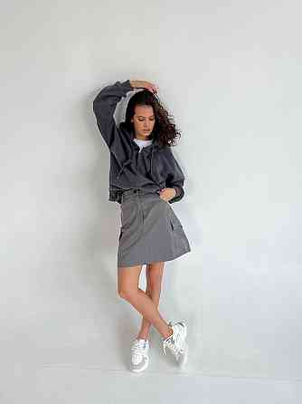 Женская кофта на змейке Графитовый 42/46 Харьков