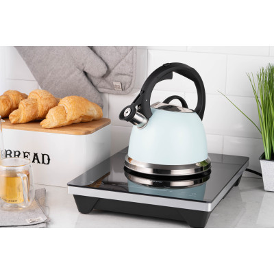 Чайник Ardesto Gemini 2 л Блакитний Тіффані (AR1955KS) Вінниця - фото 3