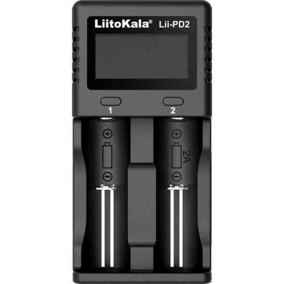 Зарядний пристрій LiitoKala Lii-PD2, 2x(LiOn/LiFePO4/NiMH/NiCd), display (Lii-PD2) Киев