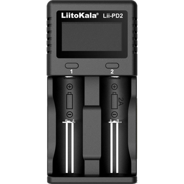 Зарядний пристрій LiitoKala Lii-PD2, 2x(LiOn/LiFePO4/NiMH/NiCd), display (Lii-PD2) Киев - изображение 2