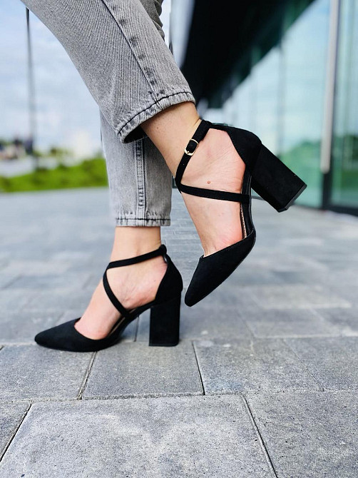 Seastar Босоніжки жіночі SEASTAR чорні (літо, еко-замша) (4114) Коломыя - изображение 6