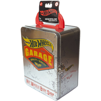 Ігровий набір Hot Wheels Вінтажний контейнер для 18 машинок, сріблястий (HWCC22S) Вінниця - фото 1
