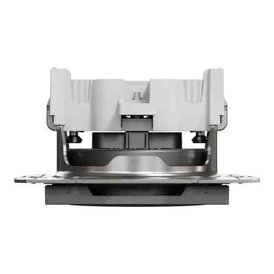 Розетка Schneider Electric ASFORA без заземлення антрацит (EPH3000171) Винница