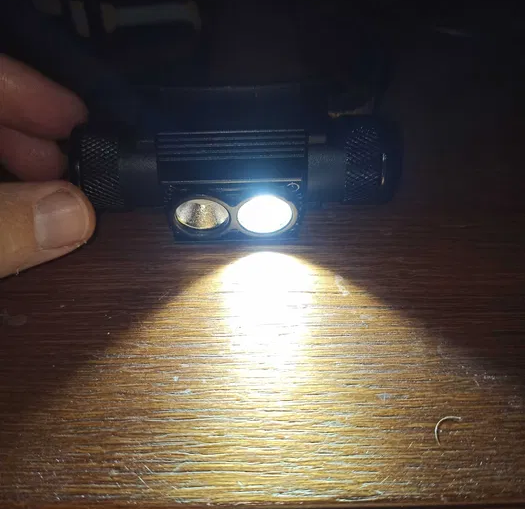 Налобний ліхтар Sololandor (біле + червоне світло) с акумулятором 3400мАч Вінниця - фото 5