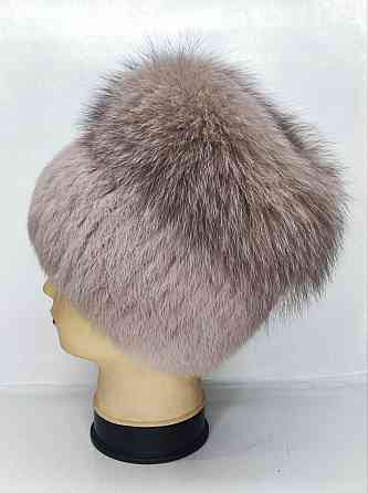 Шапка женская меховая Кубанка Анжелика Пудровый Харьков