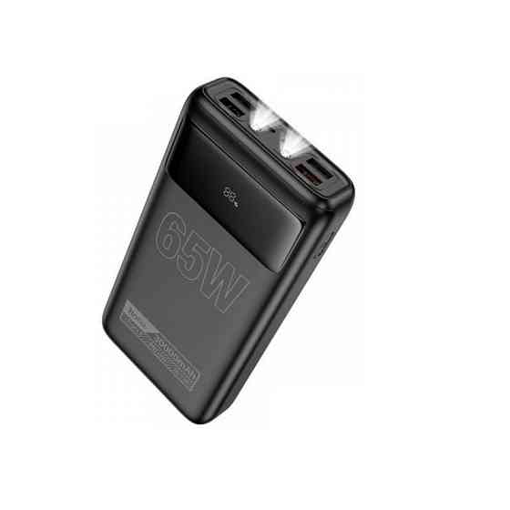 Універсальна мобільна батарея Hoco DB81 Apollo 65 W 30000 mAh Black (6942007637749) ( 18374 ) Харків