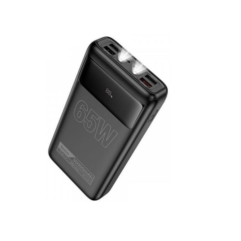 Універсальна мобільна батарея Hoco DB81 Apollo 65 W 30000 mAh Black (6942007637749) ( 18374 ) Харків - фото 1