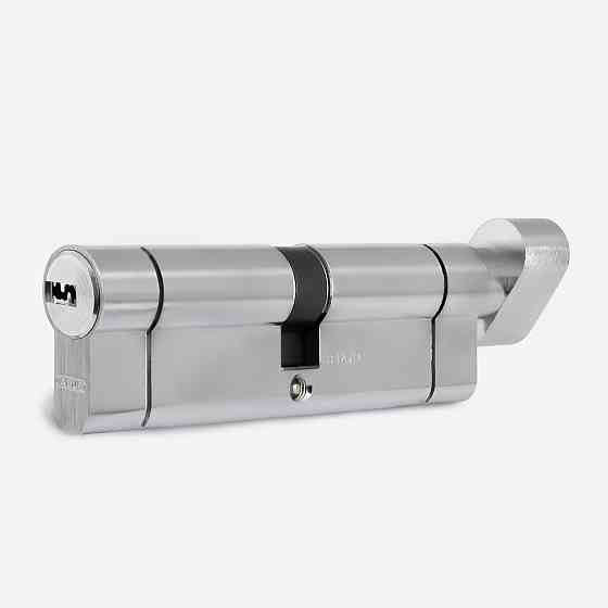 ЦИЛИНДР КЛЮЧ/ВОРОТОК KD6PS N Z50/K40 5K МАТОВЫЙ НЕКЕЛЬ Киев