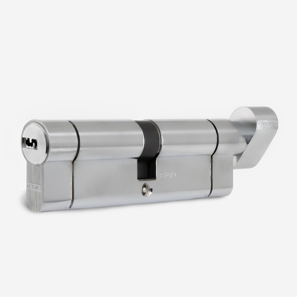 ЦИЛІНДР КЛЮЧ/ВОРОТОК KD6PS N Z50/K40 5K МАТОВИЙ НІКЕЛЬ Київ - фото 1