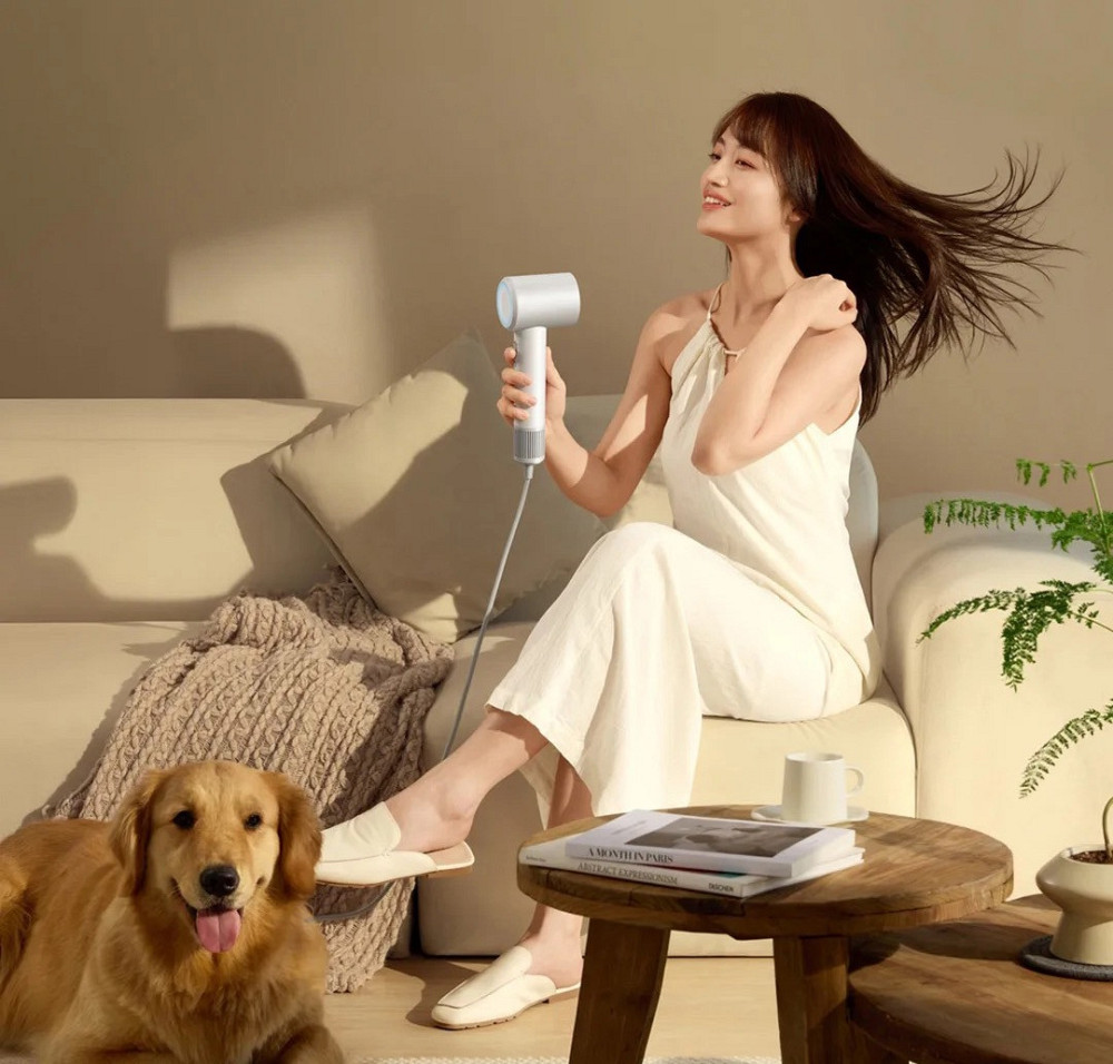 Фен Xiaomi MiJia H501 SE синій з перехідником EU Київ - фото 1