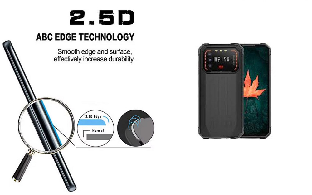 Захисне скло ArmorGlass для Oukitel IIIF150 Air1 Pro – стійке до подряпин та ударів Київ - фото 2